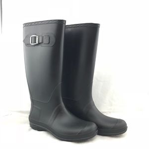 Kamik Olivia Black Rain Boots NWOT